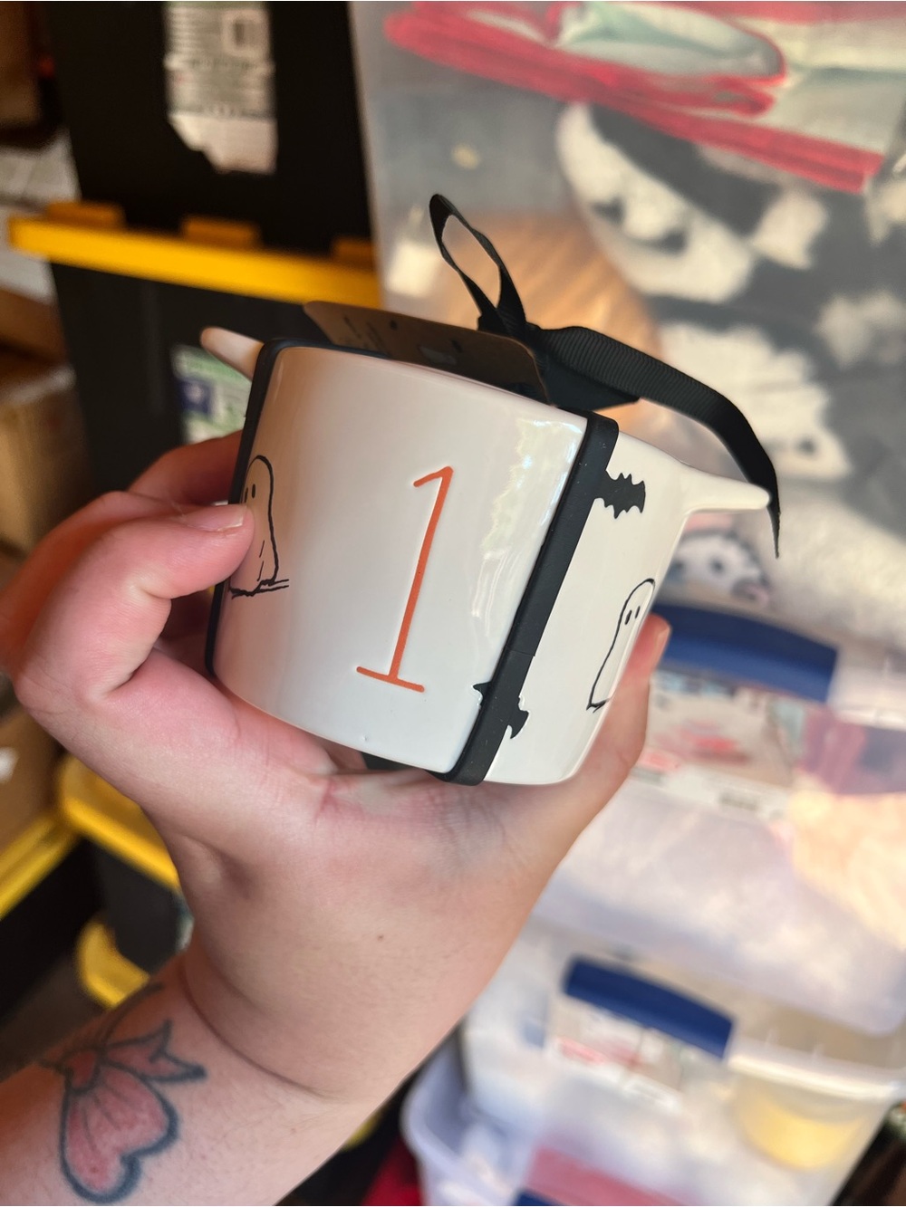 RAE DUNN X PEANUTS HALLOWEEN MEASURING CUPS